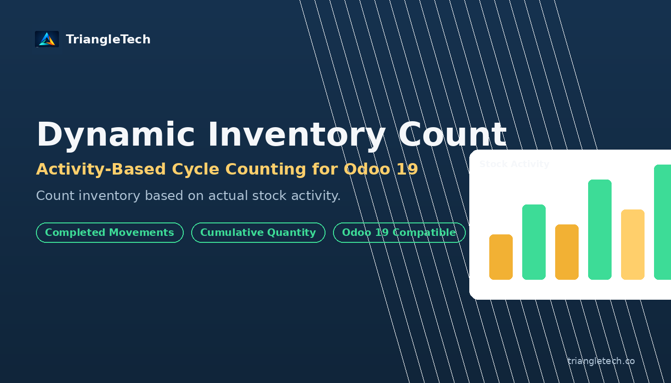 Dynamic Inventory Count — Odoo marketplace banner